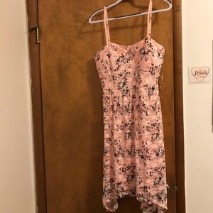 No Boundaries XXL/2XG,  lacy lined dress open back